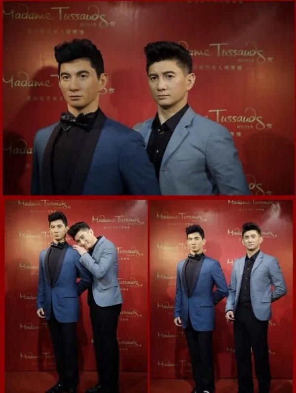 Angelababy亲自给蜡像揭幕，哪些明星拥有自己的蜡像？