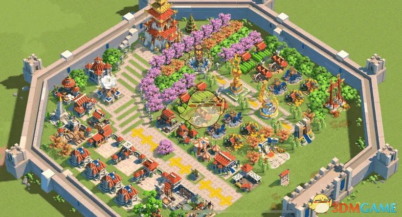 万国觉醒城市好看布局图