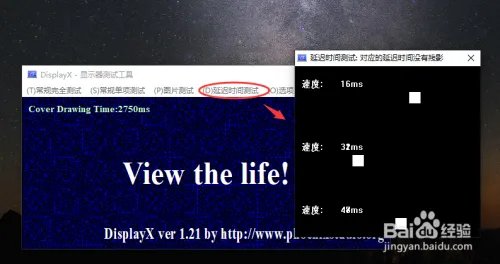 如何使用DisplayX来进行显示器的检测