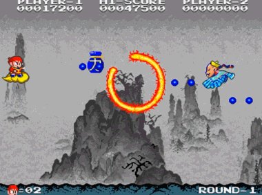 街机游戏 孙悟空过关