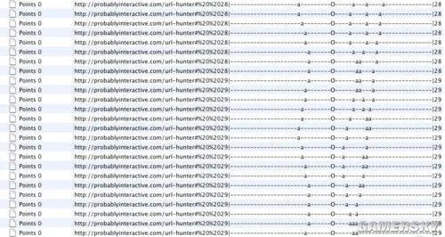这才是真正的网页游戏！牛人自制地址栏小游戏