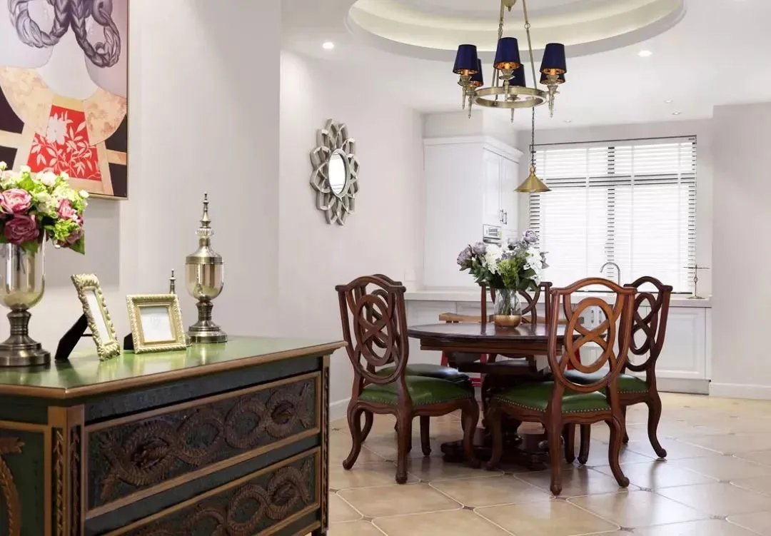 大户型新房装修，粉色背景墙清新优雅,还有单独的儿童区！