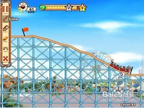 疯狂过山车2小游戏怎么玩？