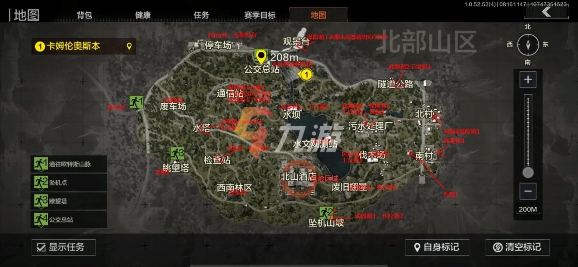 暗区突围地图资源分布 各地图资源点一览