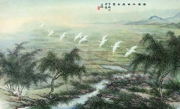 漠漠水田飞白鹭，阴阴夏木啭黄鹂，是哪首诗里面的？