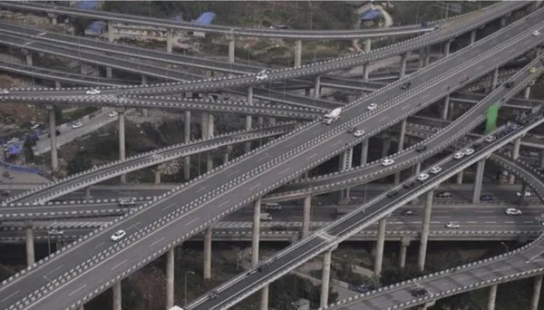 重庆最复杂立交桥是如何建造的？