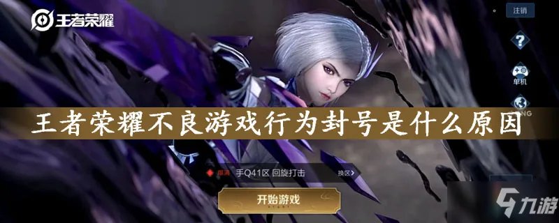 《王者荣耀》不良游戏行为封号是什么原因 不良游戏行为封号原因分析