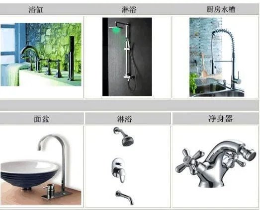 卫浴龙头有几类？