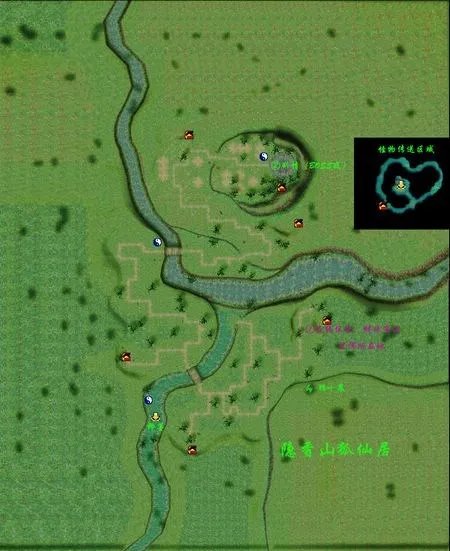 仙剑奇侠传4: 迷宫地图路线祥解（图）