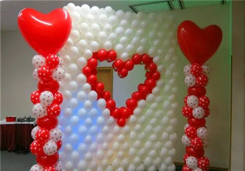 气球婚庆布置效果图2017款 婚礼布置气球怎么布置