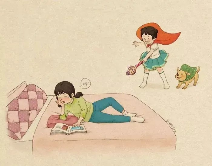 从前的假期很长，从前的我们很快乐！