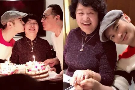 黄晓明为母亲庆生 为何杨颖没有出现
