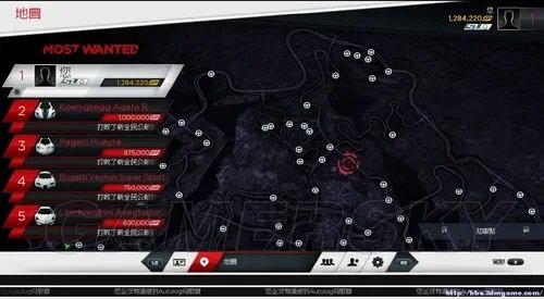 《极品飞车17：最高通缉》全车辆全部劫车点位置
