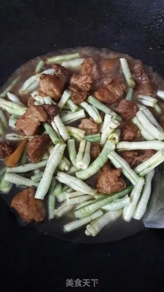 豆角炖肉