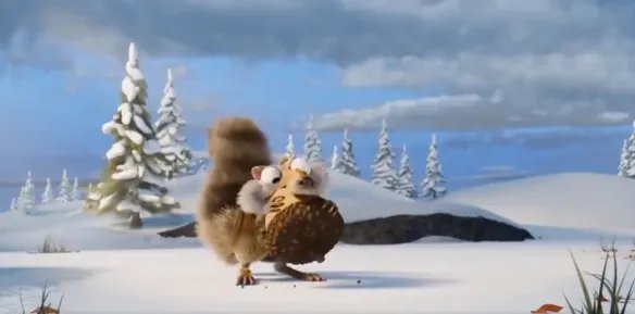 《冰河世纪》发布告别短片：小松鼠终于吃到橡果了！