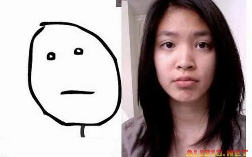 爆强表情帝！国内男女屌丝演绎真人版暴走漫画