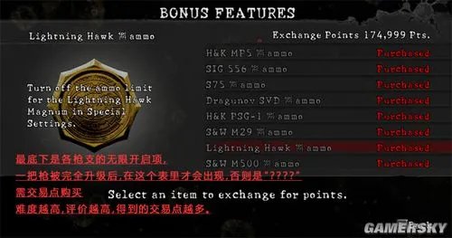 《生化危机5》PC版 无限弹药开启方法