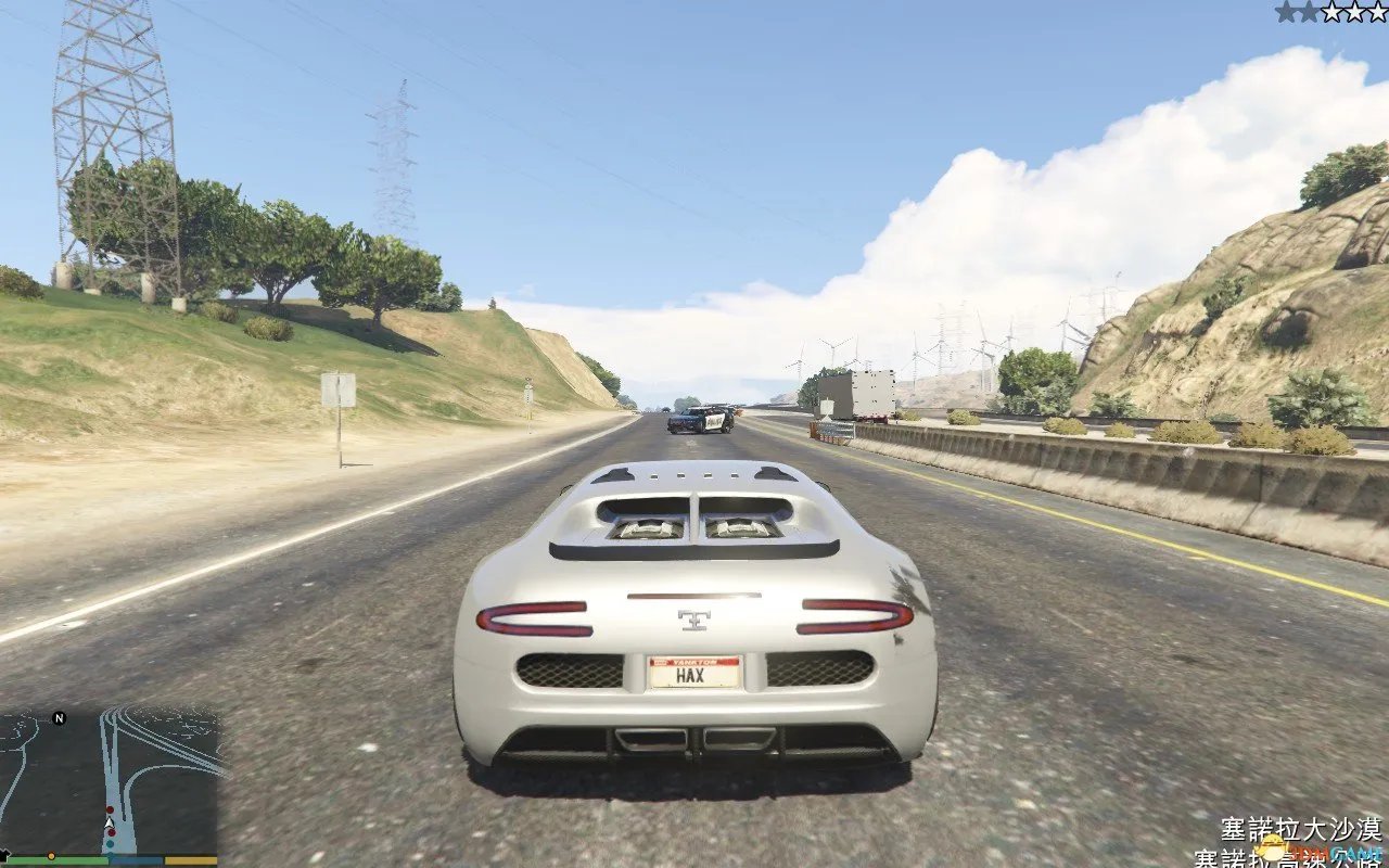 侠盗猎车5GTA5PC版 车辆MOD 横冲直撞布加迪MOD
