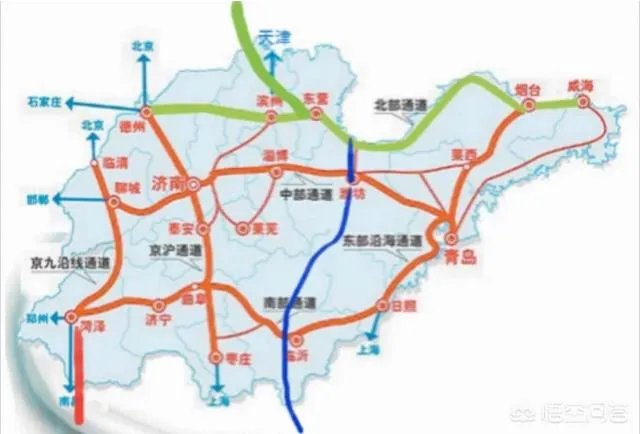 京沪二线和济青高铁连接