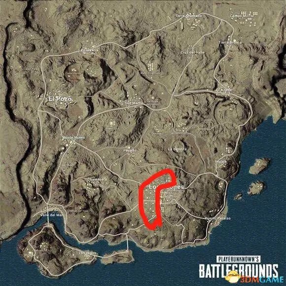 绝地求生沙漠地图资源分布 新地图资源分布简述