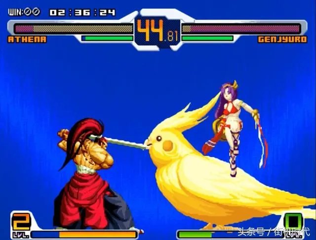 《拳皇》麻宫雅典娜放必杀技时,为什么会出现清凉的比基尼?