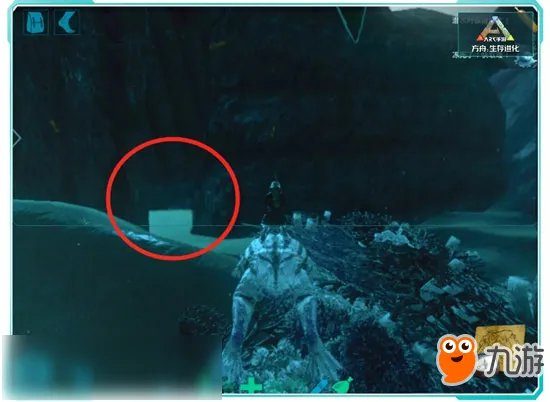 《方舟生存进化》手游水下洞穴在哪里 海底矿洞位置坐标攻略