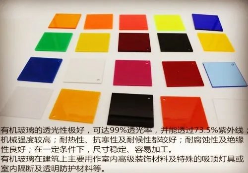 亚克力板价格表2018 亚克力板具有哪些优点