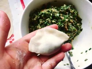 韭菜猪肉馅水饺