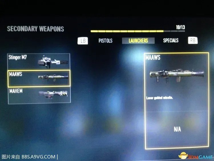 使命召唤11:高级战争 网战技能武器枪械数据图鉴大全