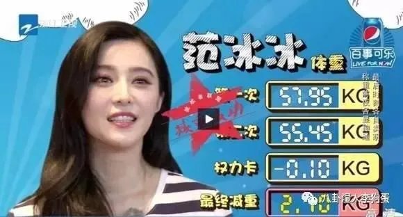 上镜胖十斤是真的吗？明星的真实体重是多少？