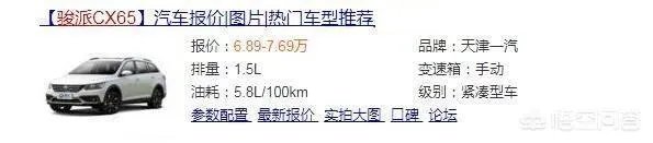 骏派CX65最吸引你的地方是哪里？