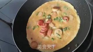 火腿鸡蛋饼