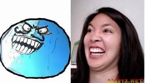 爆强表情帝!国内男女屌丝演绎真人版暴走漫画