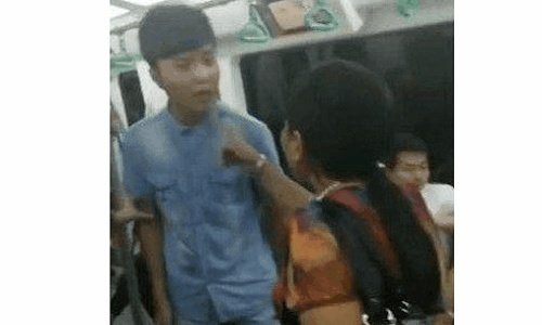 成都地铁基友求婚为何被路人阿姨扇耳光？