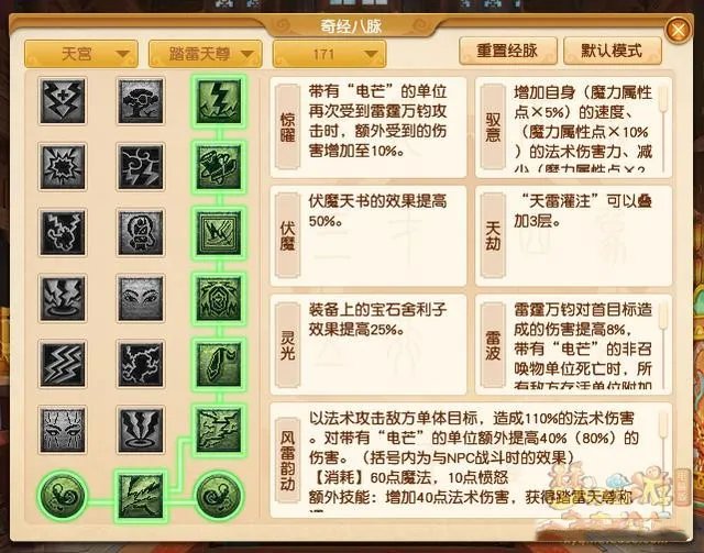 梦幻西游天宫经脉怎么加点2022