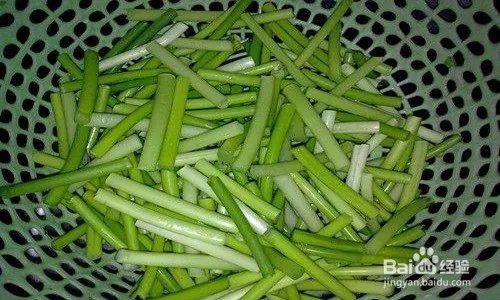 蒜薹的腌制方法
