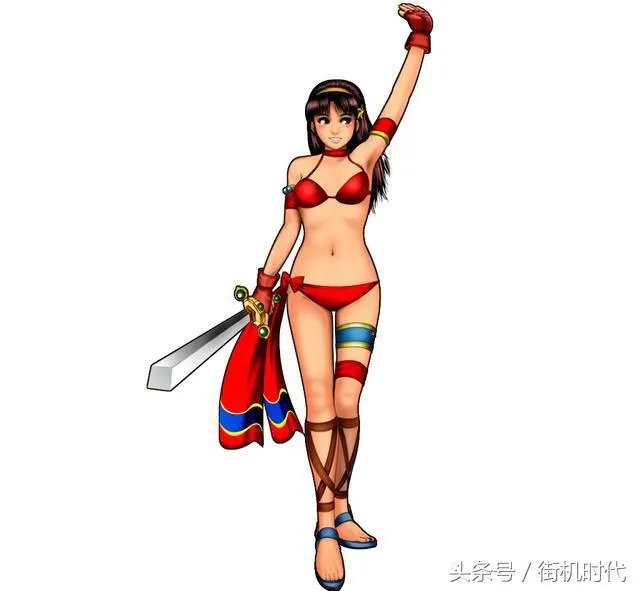《拳皇》麻宫雅典娜放必杀技时,为什么会出现清凉的比基尼?