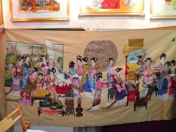 琴棋书画十字绣的图片