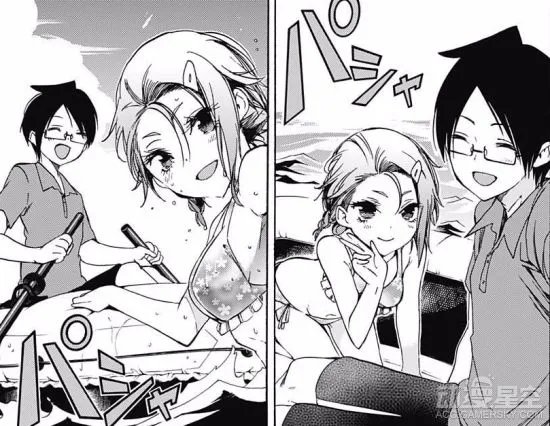 《我们无法一起学习》第48话:老爸神助攻 学姐邀约海边同游