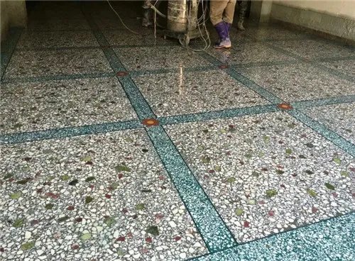 水磨石地面包工包料多少钱一平米