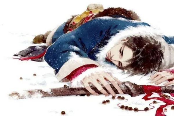 找图片，是吴邪和张起灵的，在西藏穿着藏袍的图片，藏袍蓝色的，高清大图，谢谢～