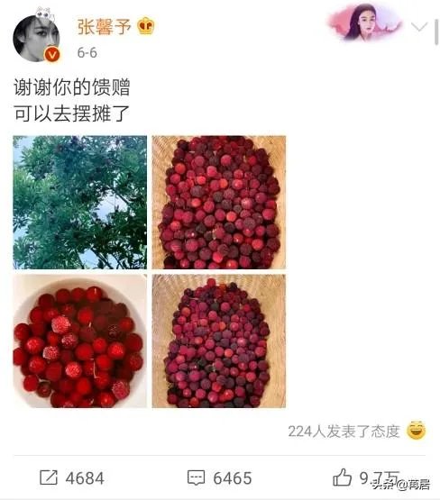 张馨予晒出自己摆摊的旧照片，是否暗示将要转行？