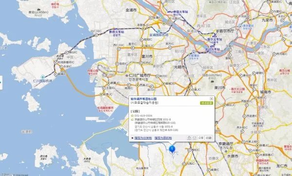 请问,谁能说一下,韩国京畿道景点的位置在哪儿吗?