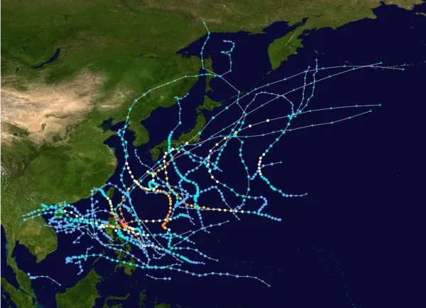 2013年太平洋台风季的2013年台风名单