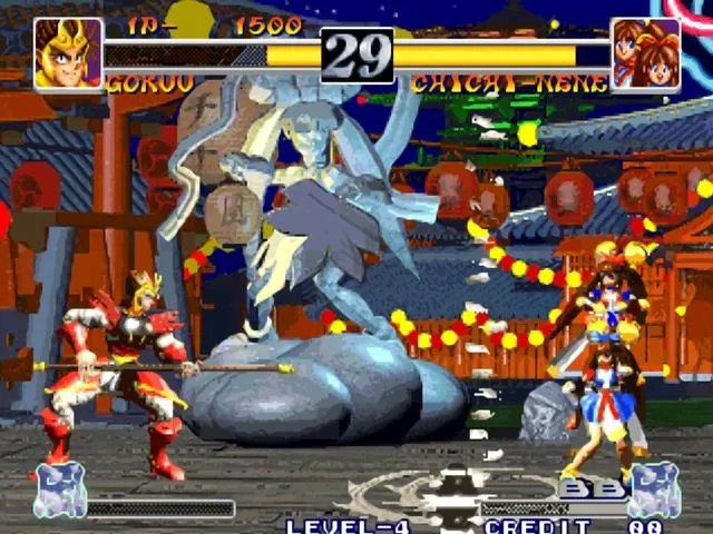 街机游戏 孙悟空过关