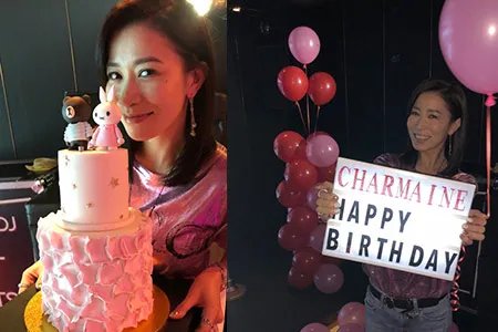 佘诗曼晒生日照片笑容超灿烂 新剧发布会亮相表情可爱