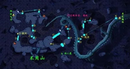 仙剑奇侠传4: 迷宫地图路线祥解（图）