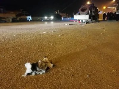 渣土车补胎时轮胎发生了什么问题让修车人丢了命?