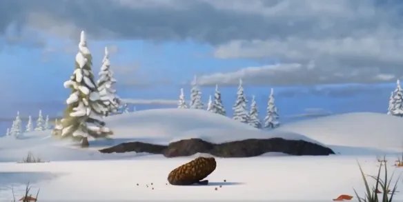 《冰河世纪》发布告别短片：小松鼠终于吃到橡果了！