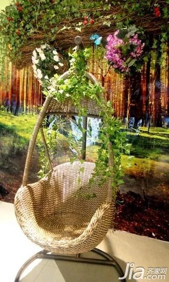 百变阳台吊椅美翻你 精美吊椅图片赏析